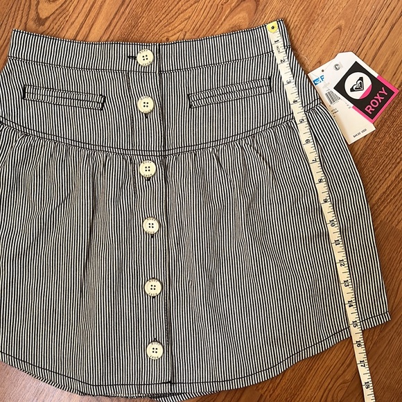 Brand new with tag Roxy stripes pocket skirt size 5 - Picture 4 of 7